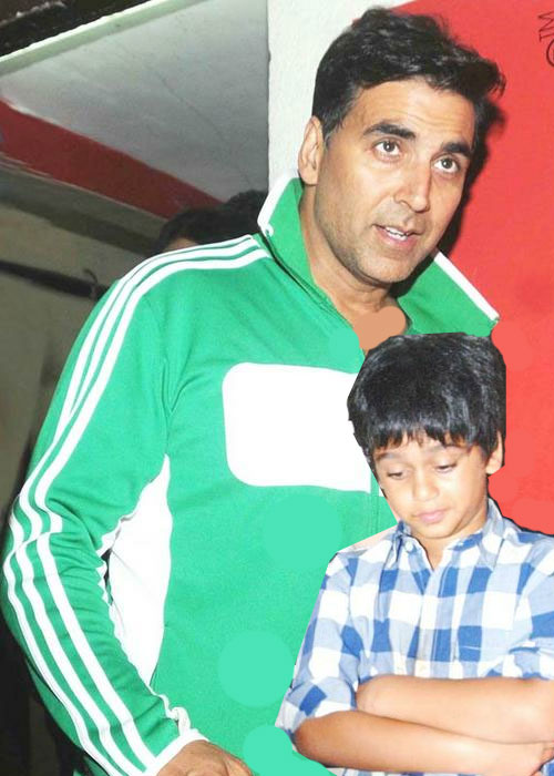 Akshay Kumar 11 year old son Aarav inspires him for charity